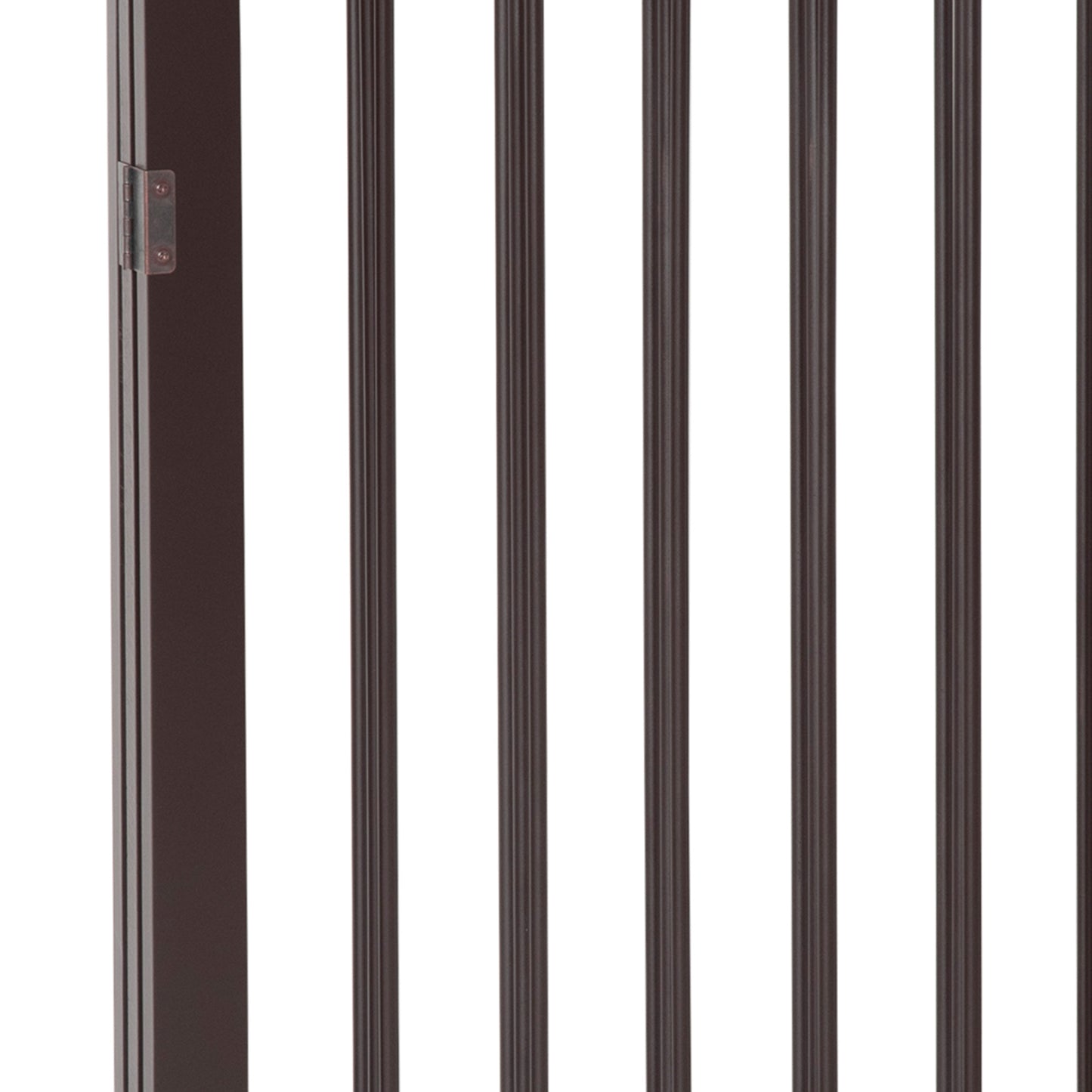 PawHut 3 Panel Stair Gate Foldable Dog Door Gate Indoor Free Standing Safety Gate Pet Barrier 76cm Height