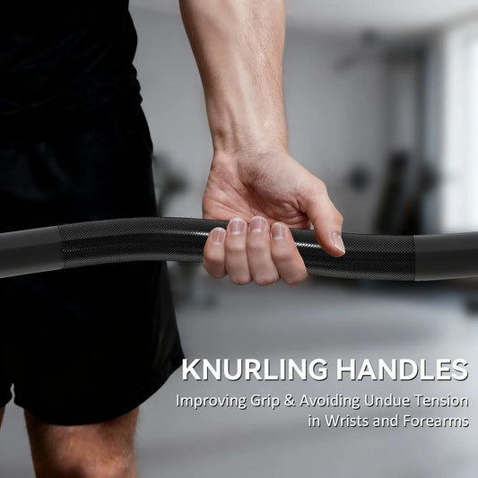 SPORTNOW 4ft Olympic EZ Curl Bar 2" Weight Plates Barbell Non-Slip Grip 120cm