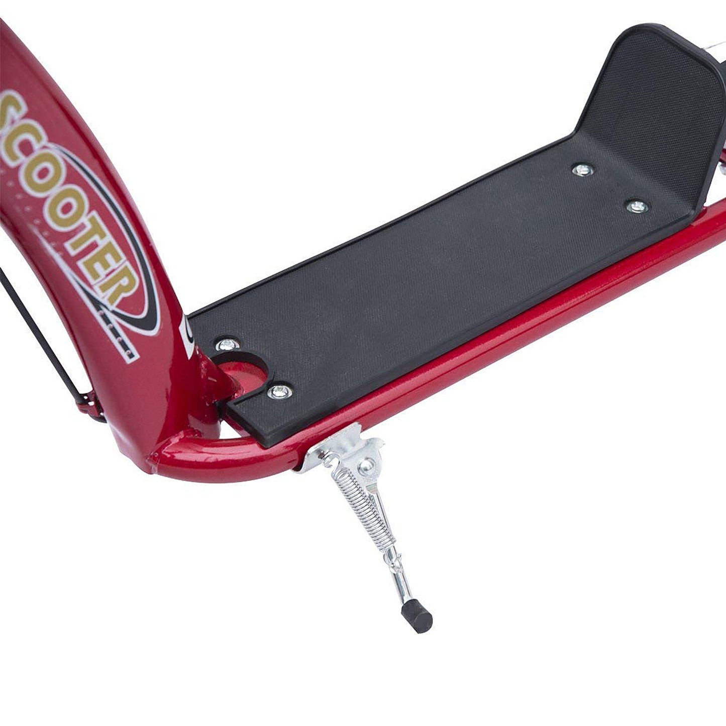 HOMCOM Kids Scooter Kick Scooter, with 12" EVA Tyres, Rear Brake, Big Wheels Scooter for 5-12 Years , Red