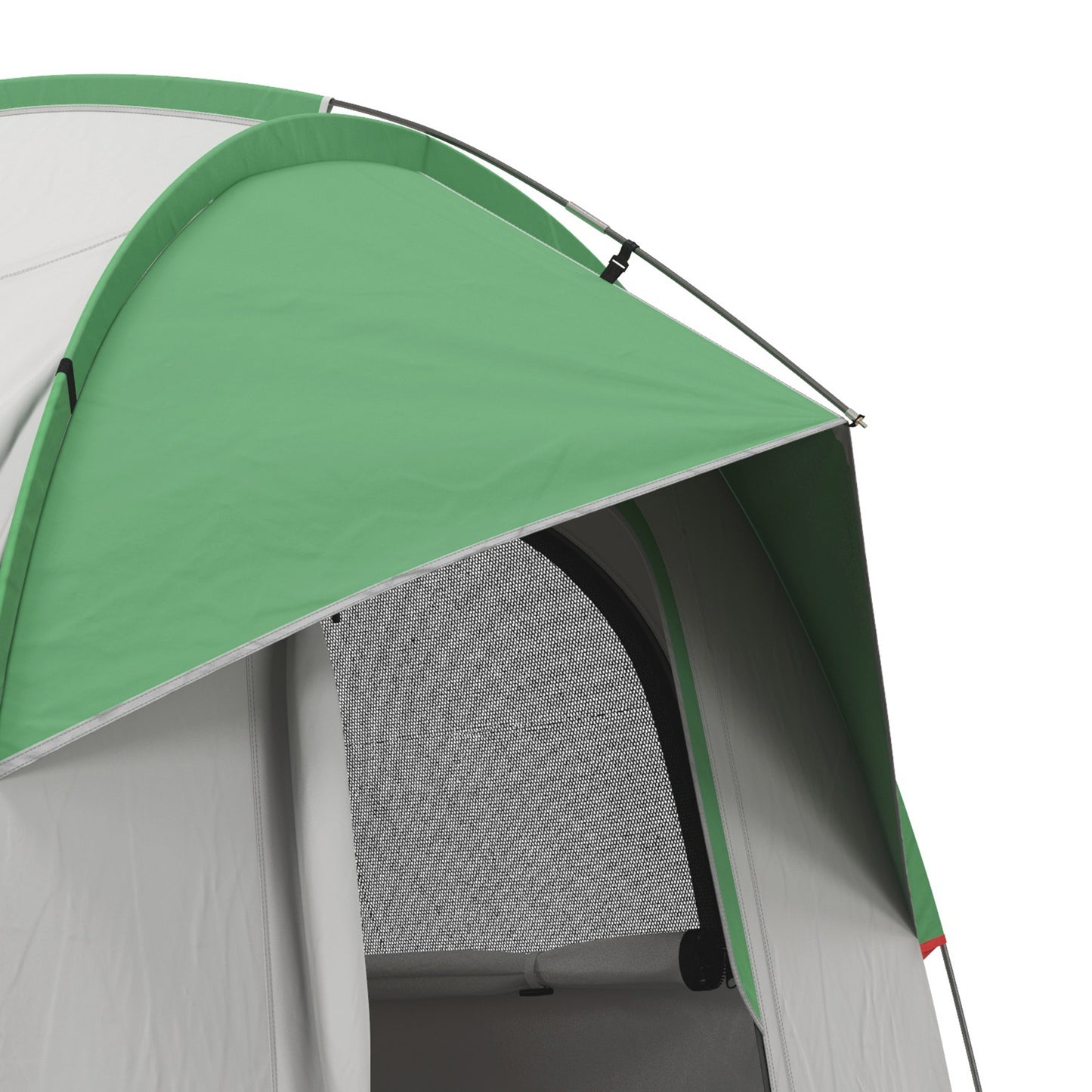 Outsunny SUV Car Tent for Camping, Waterproof PU2000mm, 5 Man Tailgate Tent, 2.4 x 2.1 m, Grey and Green