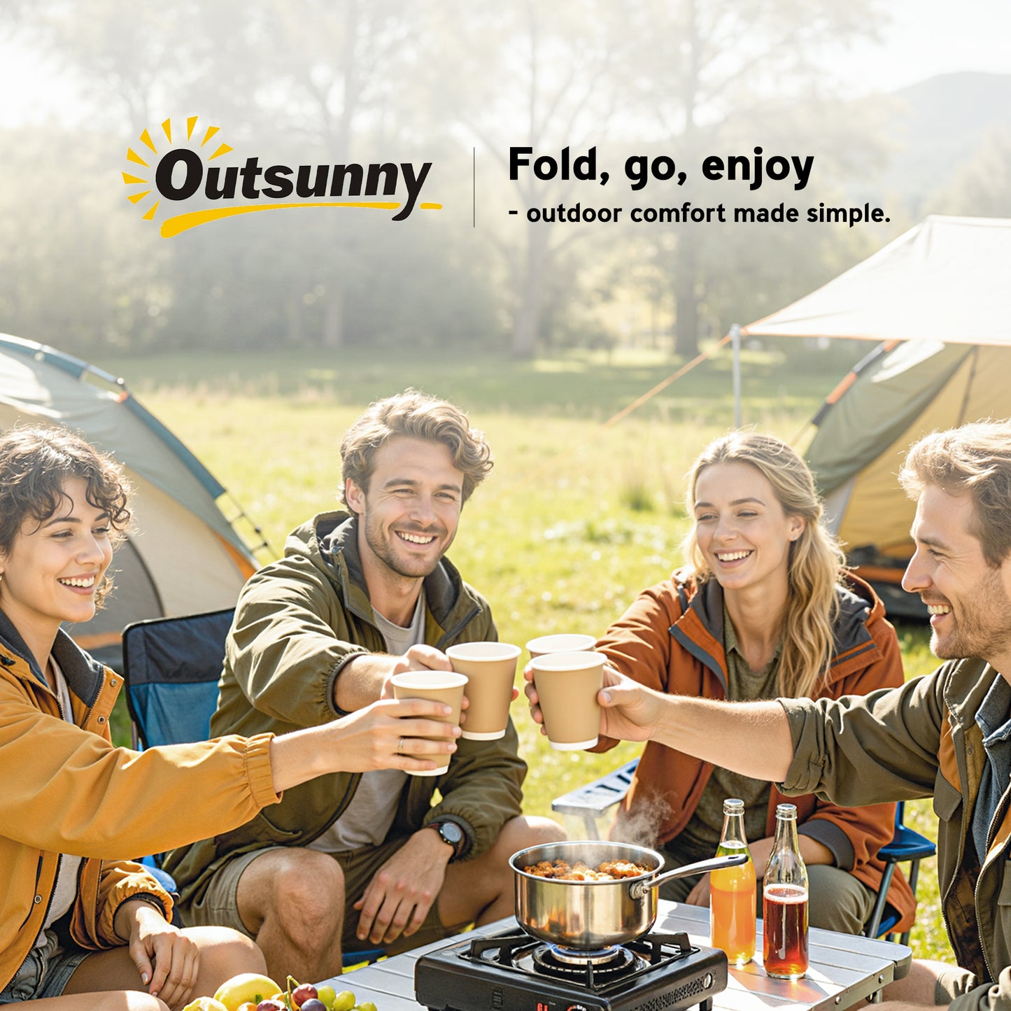 Outsunny Folding Camping Table, 90 x 55 cm Height Adjustable Portable Collapsible Table, 3ft Lightweight Aluminium Rollup Picnic Table with Storage Basket for Outdoor Garden Party BBQ, Black