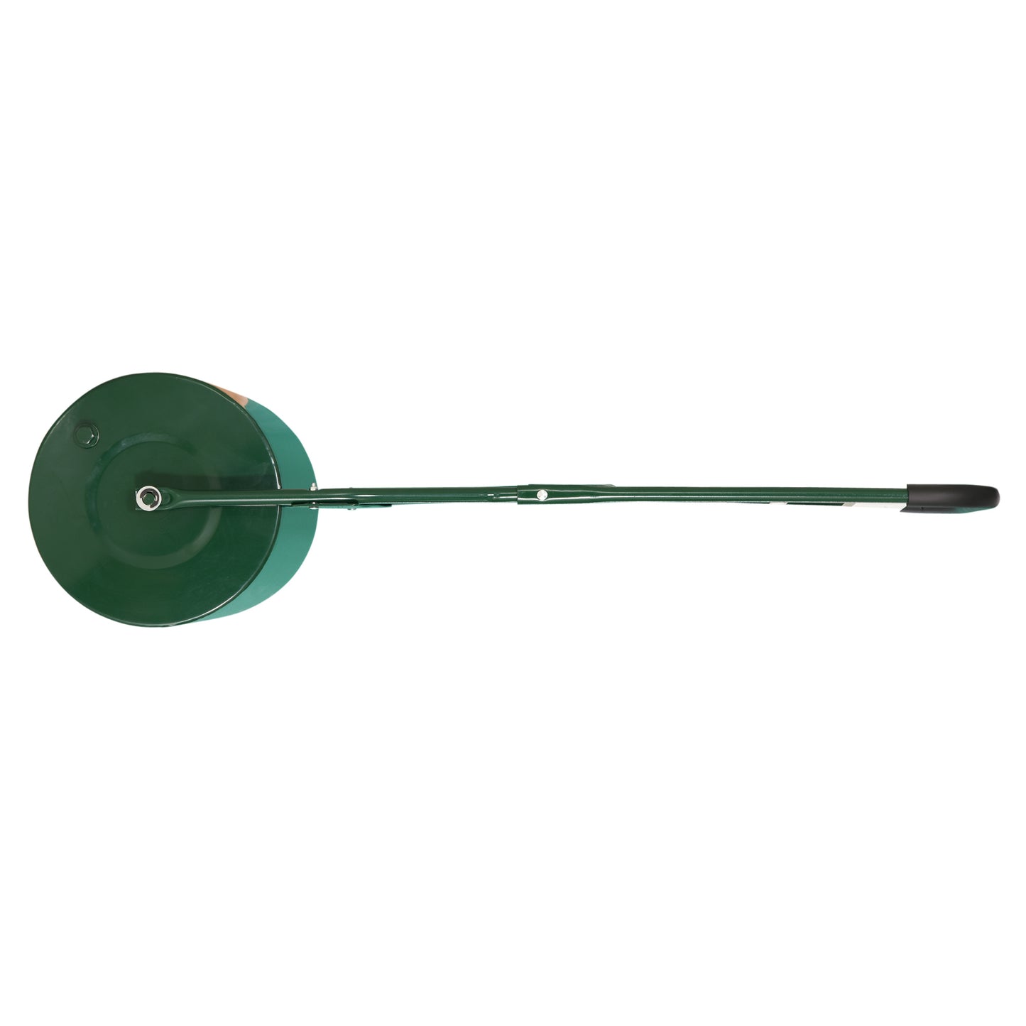 Outsunny 40L Garden Lawn Roller, Water Sand Filled Outdoor Grass Roller, Φ32cm Heavy Duty Metal Lawn Push Rolling Tool for Grass Seeding, Soil Levelling, Green