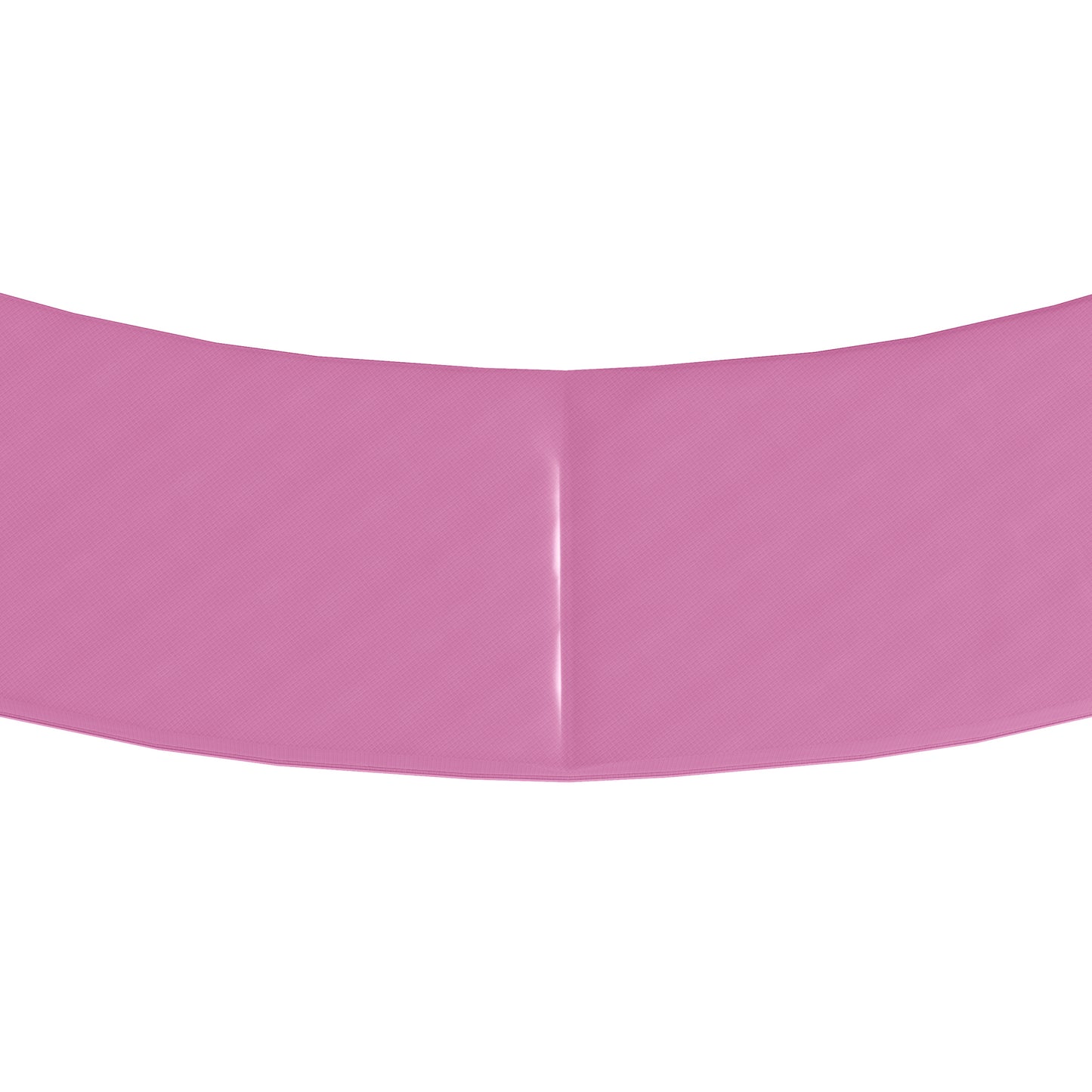 SPORTNOW 12FT Trampoline Spring Cover, Plastic Trampoline Pad Replacement with Elastic Cord, Waterproof, UV Resistant and Tear-Resistant, Pink