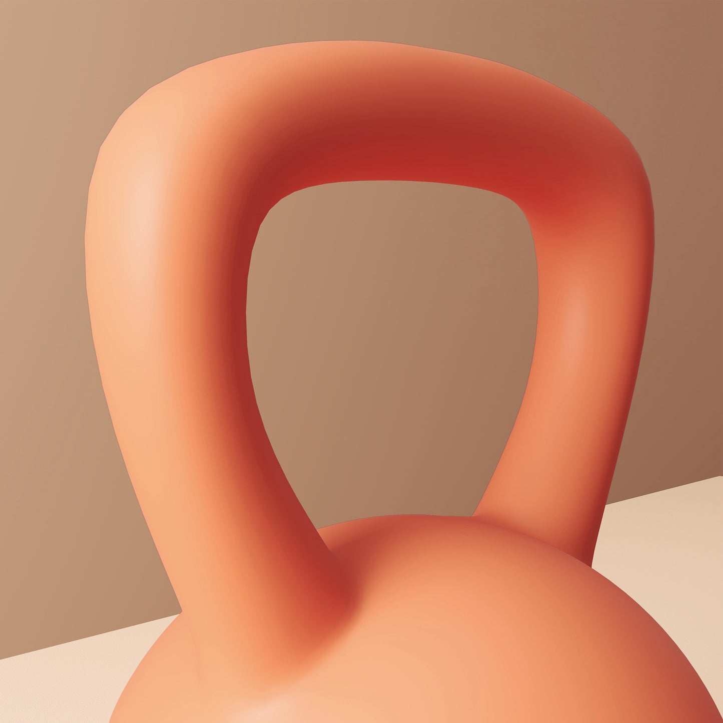 SPORTNOW 4KG Soft Kettlebell, Kettlebell with Non-Slip Handle for Home Gym, Weight Lifting, Strength Training, Orange/Grey--ChewyGames-ChewyGames