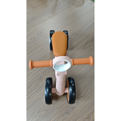 AIYAPLAY Balance Bike, Lightweight Baby Balance Bike with Foldable Design, Adjustable Seat, No Pedal for 1–2 Years, Pink
