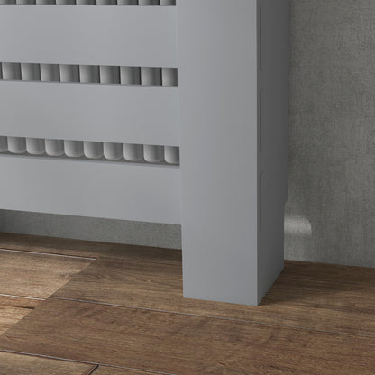 HOMCOM 95.5H x 78Wcm Radiator Cover, with Drawer - Grey--ChewyGames-ChewyGames