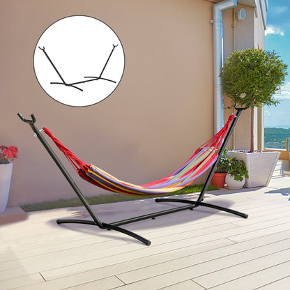 Outsunny 2.9m Universal Hammock Stand Metal Frame Garden Camping Picnic Outdoor Patio Replacement – Stand Only--ChewyGames-ChewyGames