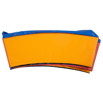 HOMCOM 12FT Replacement Trampoline Pad Thick Foam Safety Φ366cm Spring Cover Bounce Padding - Multi Coloured