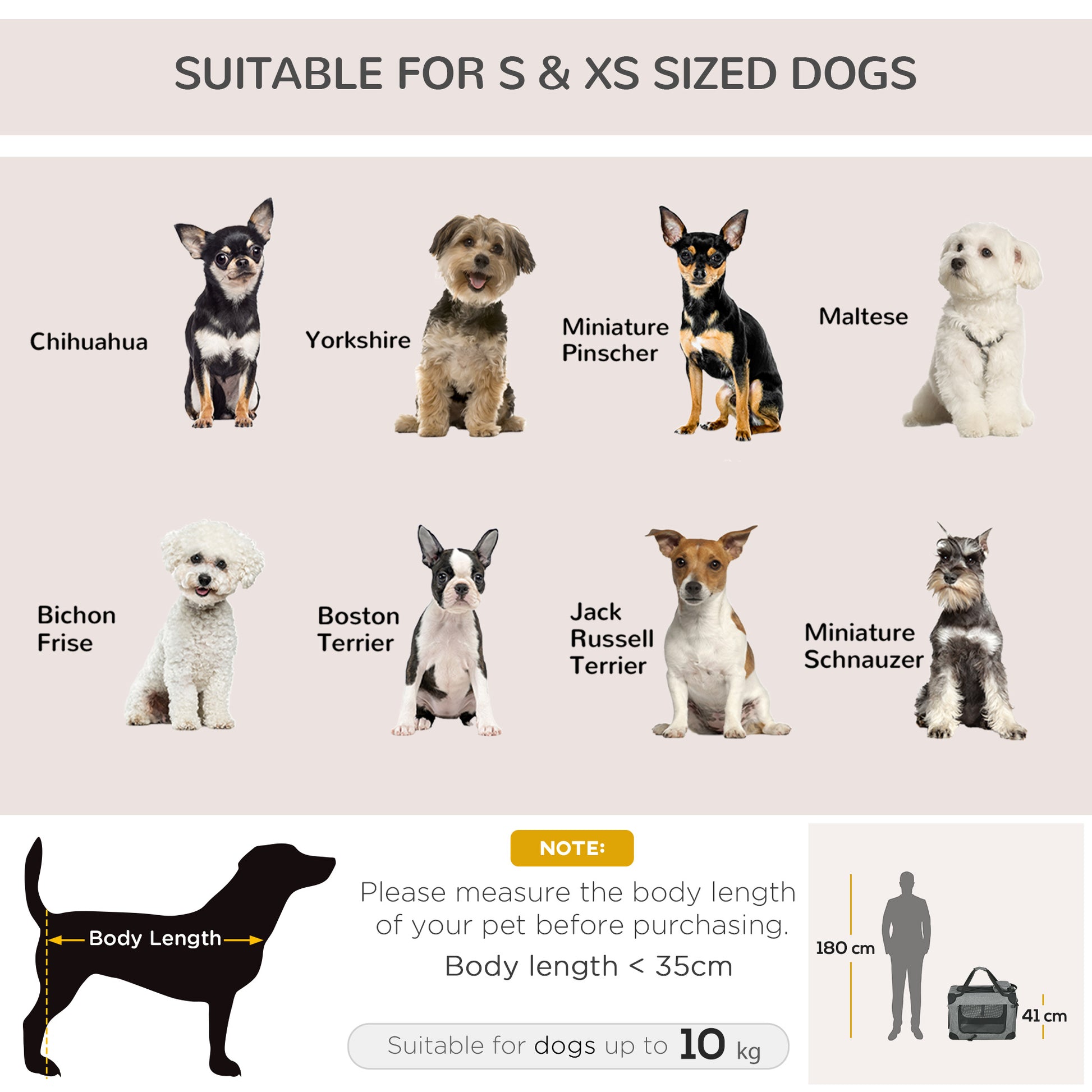 PawHut Oxford Fabric Folding Pet Carrier Bag Grey--ChewyGames-ChewyGames