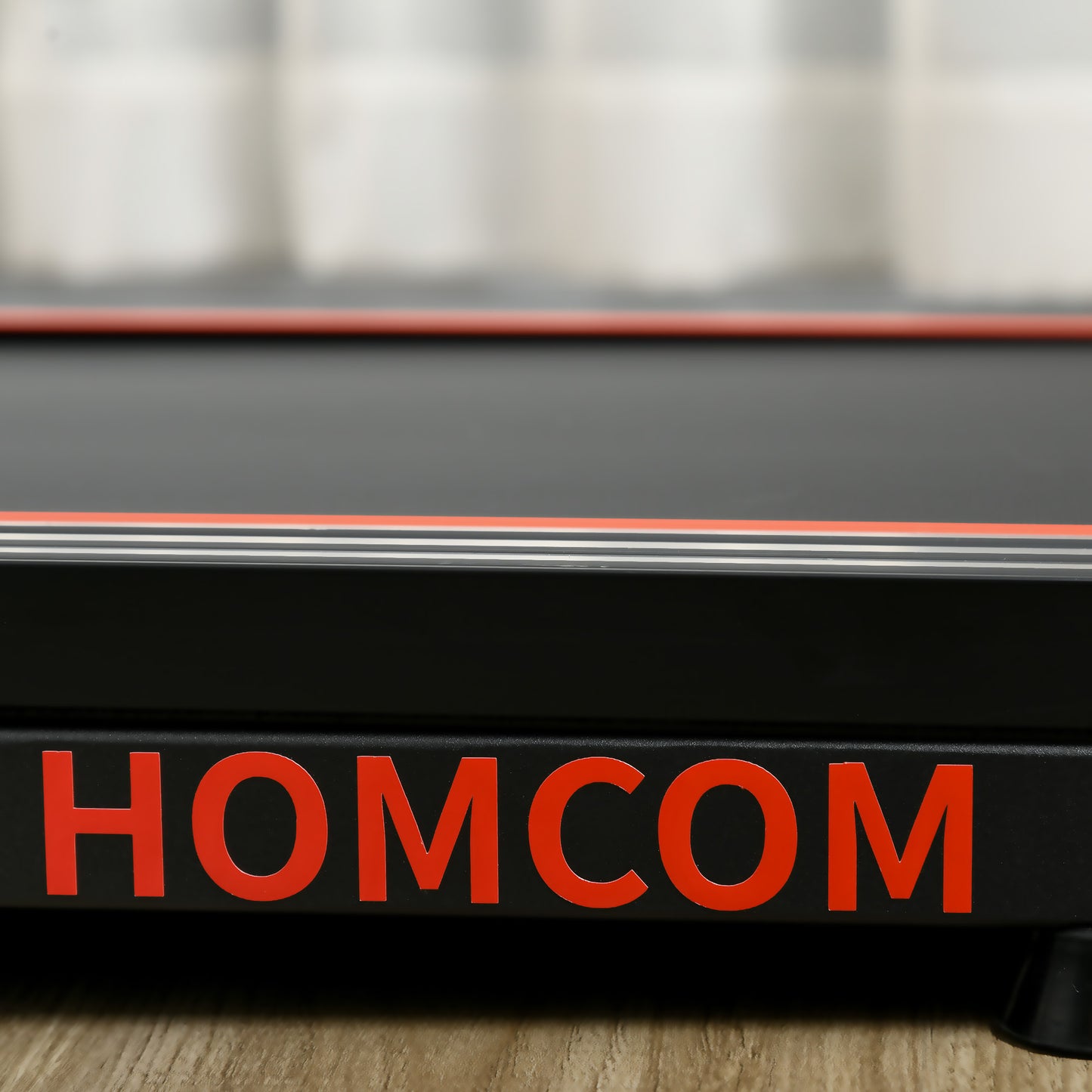 HOMCOM Foldable Walking Treadmill, with LED Display and Wheels, for Home, Office, Gym, Red--ChewyGames-ChewyGames