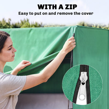 Outsunny 220 x 125cm Three-Seater Swing Chair Protective Cover - Green