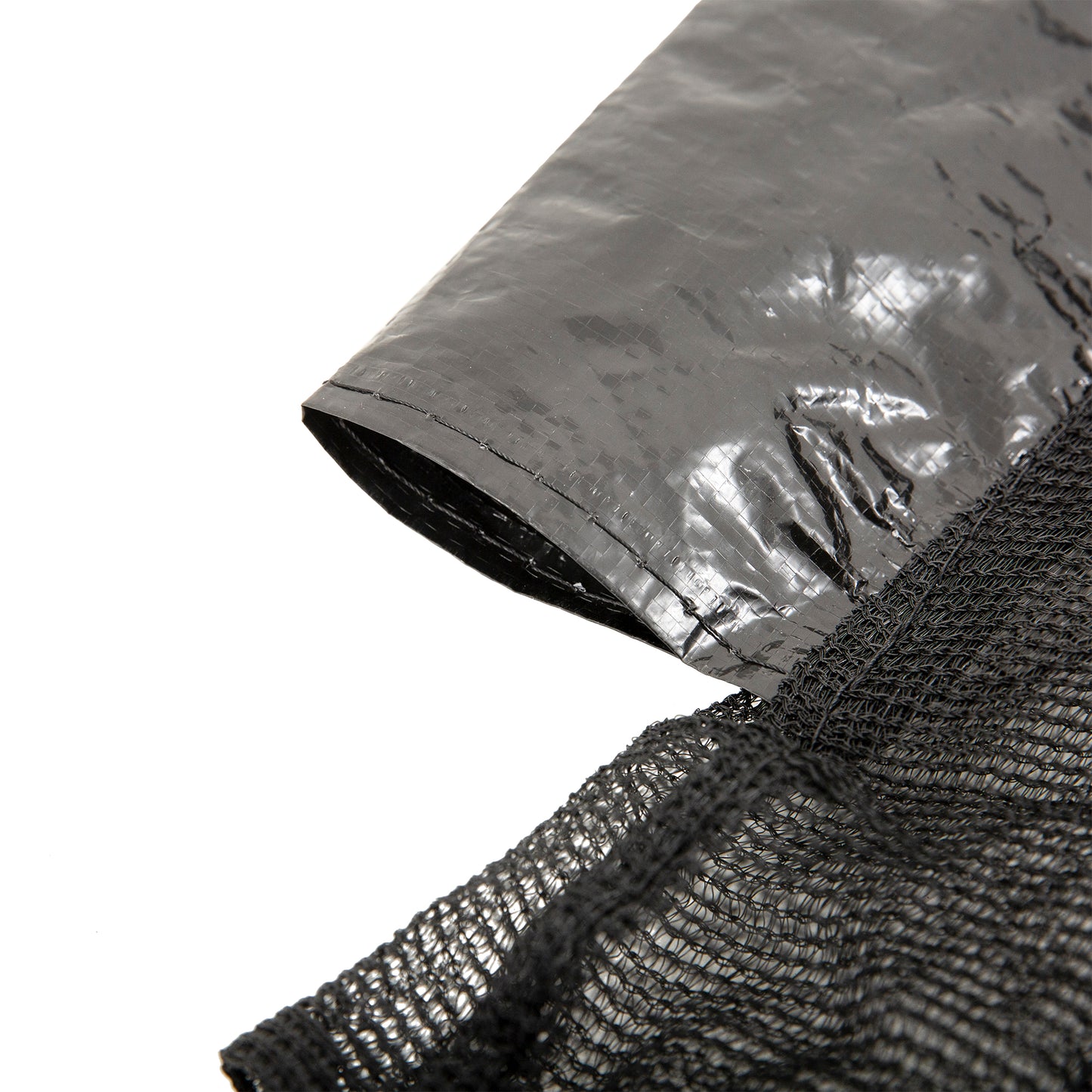HOMCOM 13ft Trampoline Net Replacement Safety Net Enclosure Net Spare w/ 8 Poles