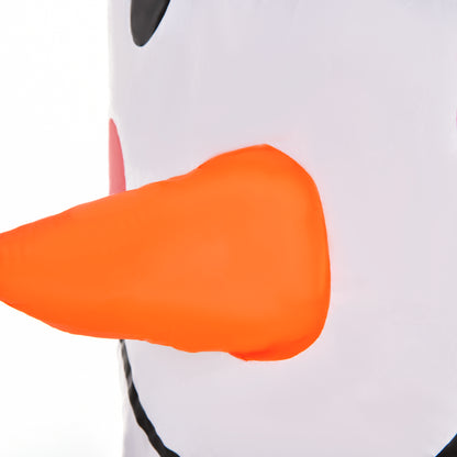 HOMCOM 6.5ft Inflatable Snowman LED Christmas Xmas Air Blown Holiday Decoration Outdoor Garden Decor