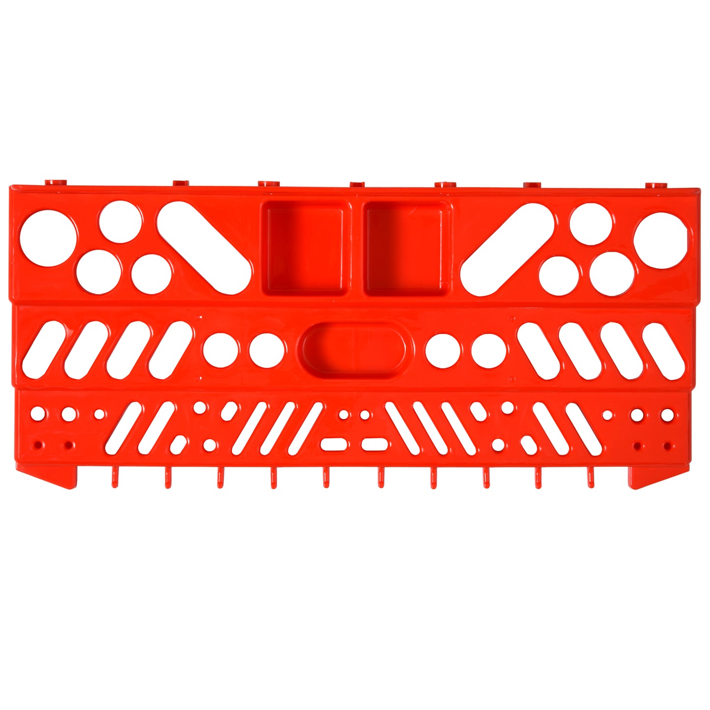DURHAND 54 Pcs On-Wall Tool Equipment Holding Pegboard Home DIY Garage Organiser DIY w/ 50 Pegs 2 Shelves--ChewyGames-ChewyGames