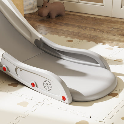 AIYAPLAY Kids Slide for Bed, Sofa, with Extended Length, Easy to assemble and Store, Grey
