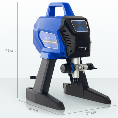 HOMCOM Airless Paint Sprayer, Thinning-Free Electric Paint Spray Gun for Walls, Fences & DIY Projects, Dark Blue-Airless Sprayers-ChewyGames-ChewyGames