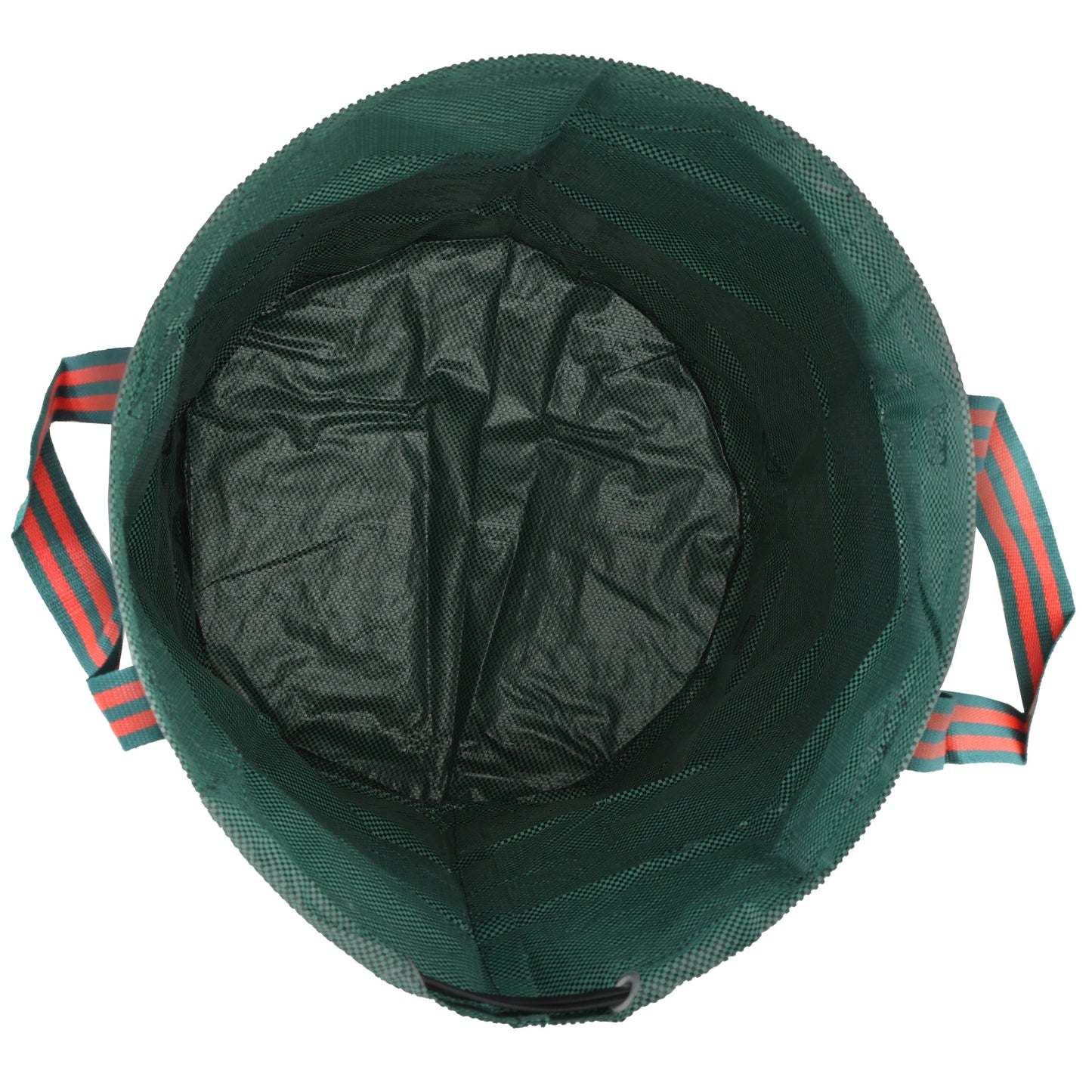 Outsunny Garden Waste Bags, 300L x 3 Heavy Duty Garden Bags, Foldable and Reusable Waste Sacks with Handles for Loading Leaf, Trash, Debris, Green