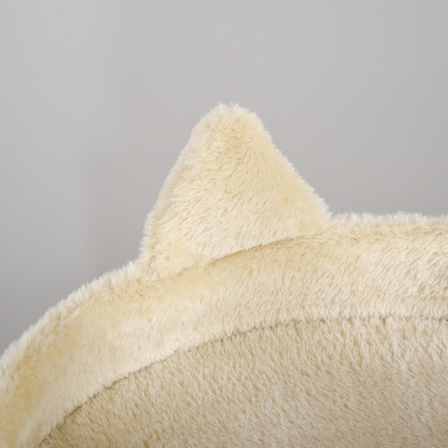 PawHut 104 cm Cat Tree, Cat Condo Tree Tower, Cat Activity Centre with Scratching Posts, Plush Perches, Hanging Ball - Cream White
