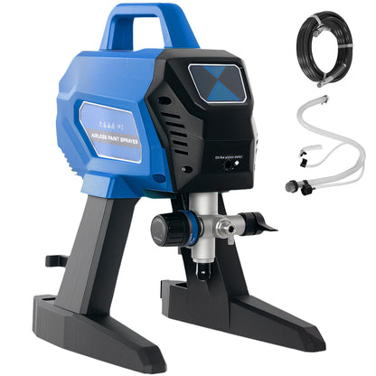 HOMCOM Airless Paint Sprayer, Thinning-Free Electric Paint Spray Gun for Walls, Fences & DIY Projects, Dark Blue-Airless Sprayers-ChewyGames-ChewyGames