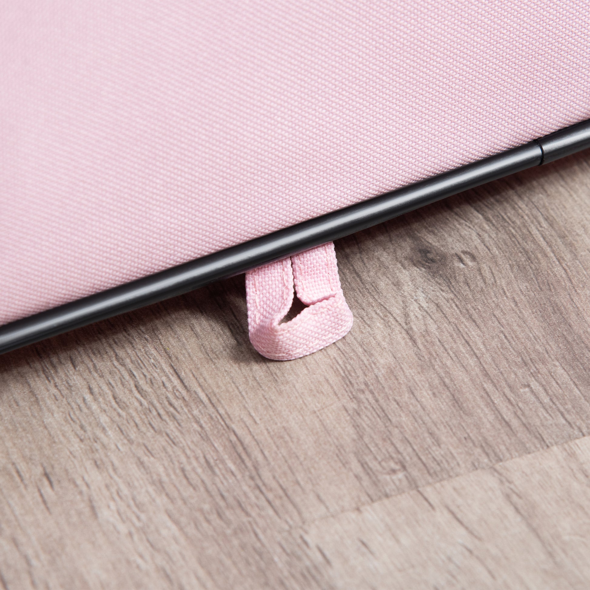 PawHut Fabric Pet Whelping Box Dog Cat Puppy Playpen Rabbit Guinea Pig Play Pen in Pink With Carry Bag Small Dia 90 x 41Hcm--ChewyGames-ChewyGames