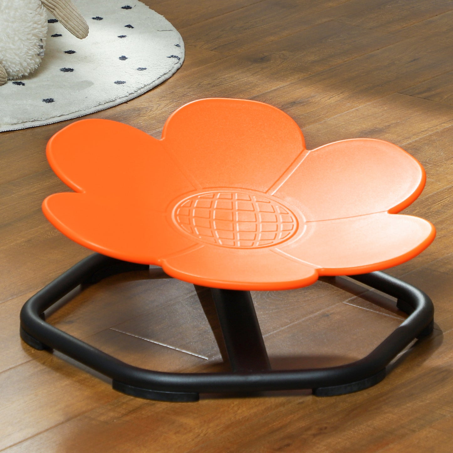 AIYAPLAY Sensory Spinning Chair for Kids, for Coordination, Balance, Orange