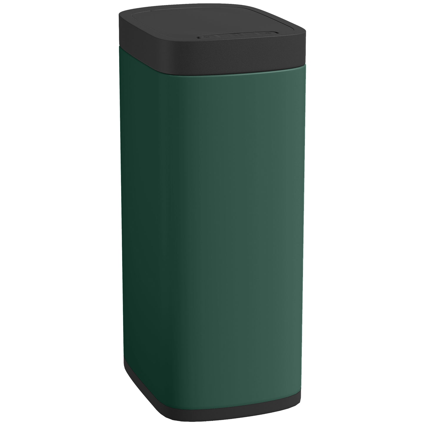 HOMCOM 50L Sensor Bin, Automatic Kitchen Bin, Manual Override, Battery Operated, Inner-Bucket-Free, for Kitchen, Bedroom