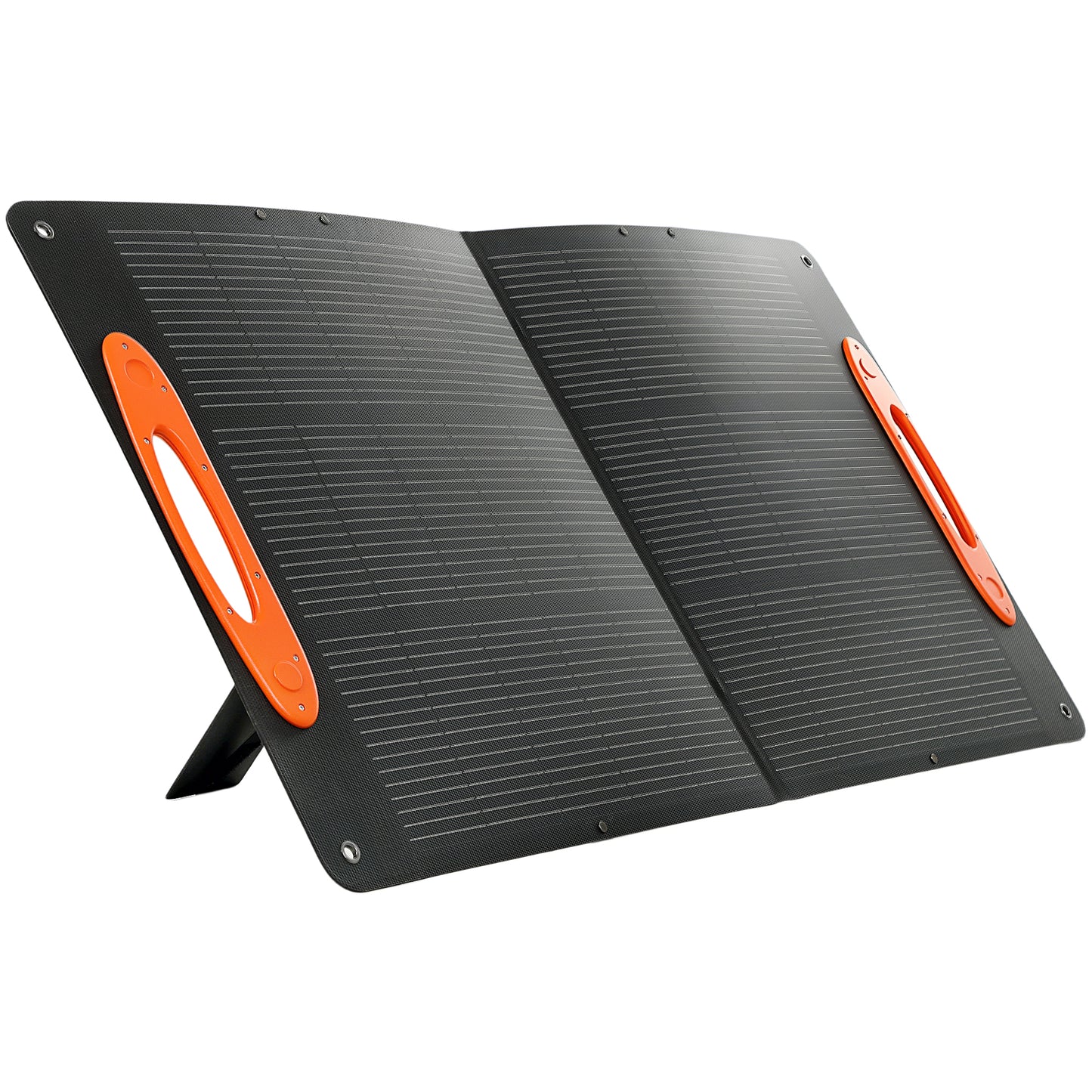 HOMCOM 100W Portable Solar Panel, Foldable Solar Charger with USB-A & USB-C Fast Charging Output, IP67 Waterproof for Mobile Phone Power Bank Flashlight Fans Camping Backpacking Hiking