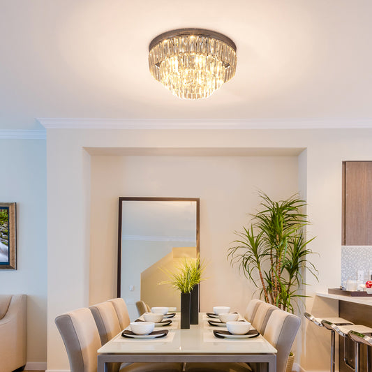 HOMCOM 112 Crystallite Ceiling Chandelier
