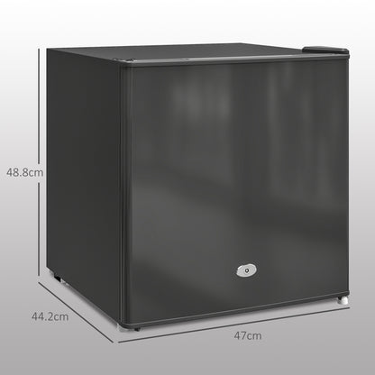 HOMCOM 35L Mini Freezer, -24℃ to -14℃ Temperature - Black