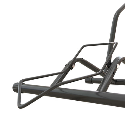 Two Bike Stands, Bicycle Storage Rack, for Indoor Garages, Home, Office
