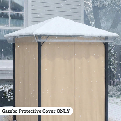 Outsunny 2 x 2 (m) Gazebo Protective Cover, Waterproof Cover for Gazebo, Canopy and Tent