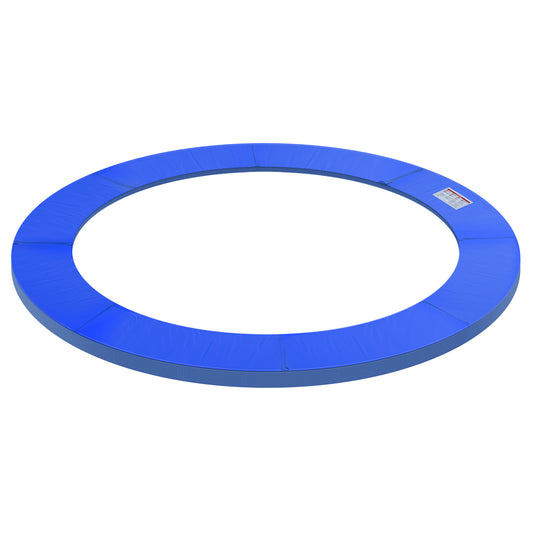 HOMCOM 8ft Trampoline Pad, Φ244cm Trampoline Accessories Surround Pad Thick Foam Pads Padding Replacement Spare, Blue