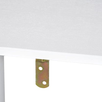 HOMCOM Nine-Cube Storage Shelf - White
