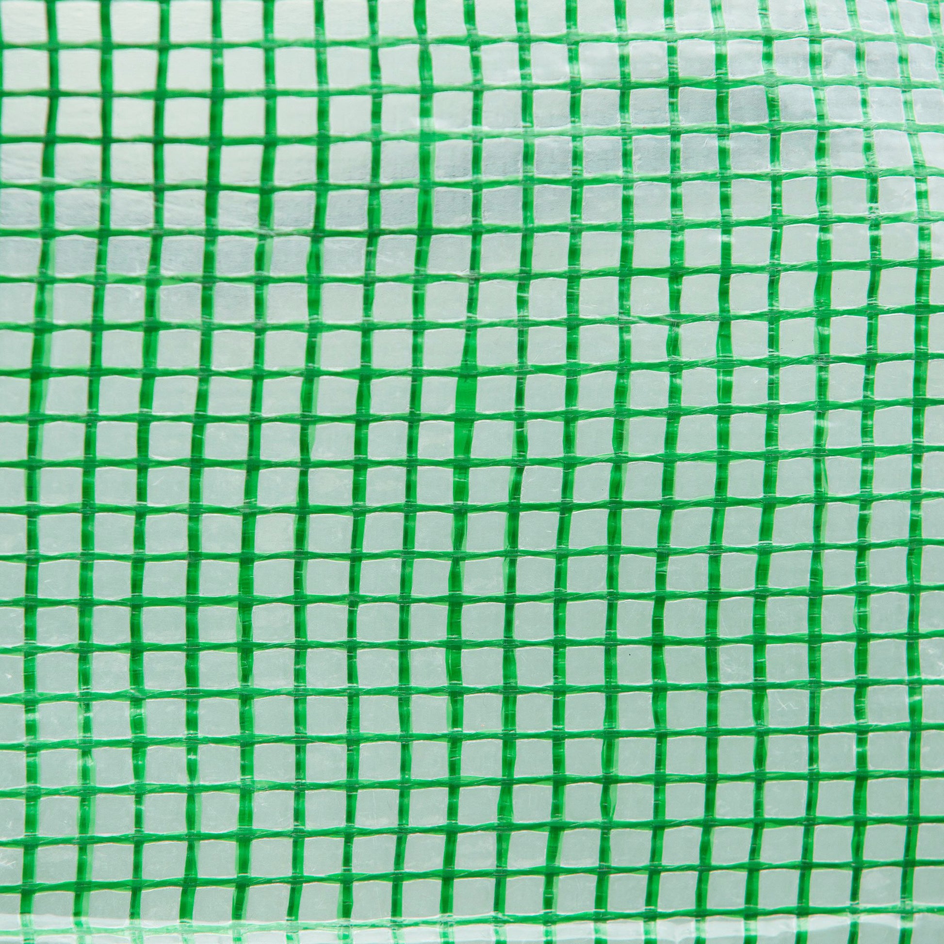 Outsunny Walk-in Polytunnel Greenhouse, Outdoor Garden Tunnel Greenhouse Tent with Zipped Roll-Up Door and 6 Mesh Windows, 4 x 3M--ChewyGames-ChewyGames