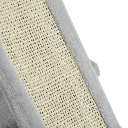 PawHut Cat Tree for Indoor Cats 81cm Cat Scratching Post Scratch Board Kitten Tower Climbing Frame Grey