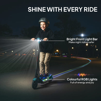 SPORTNOW Electric Scooter for Kids, with LED Display, Green