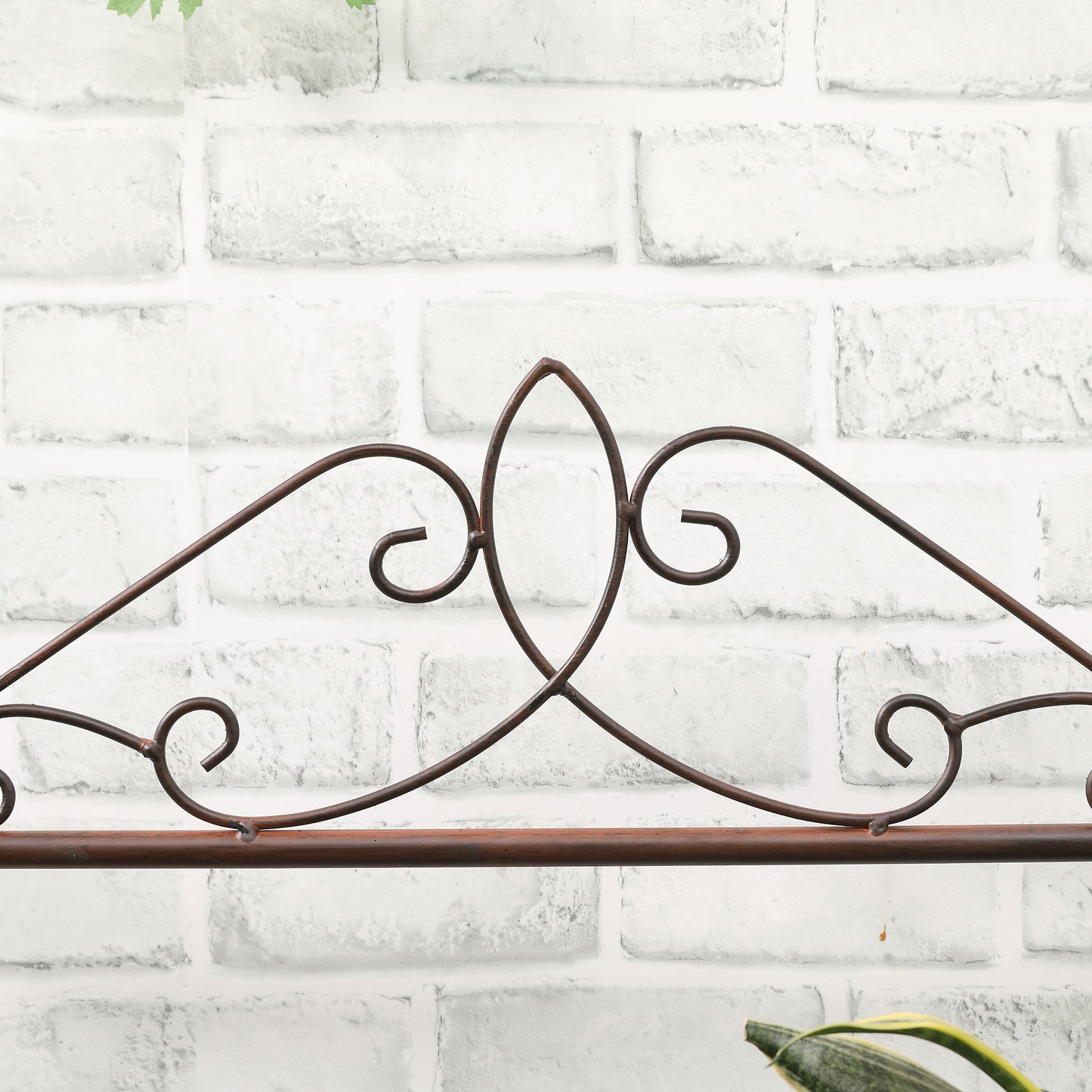 Outsunny 3 Tier Stair Style Metal Plant Stand, Flower Pot Holder Display Shelf, Storage Organizer Rack for Indoor Outdoor Patio Balcony Yard--ChewyGames-ChewyGames
