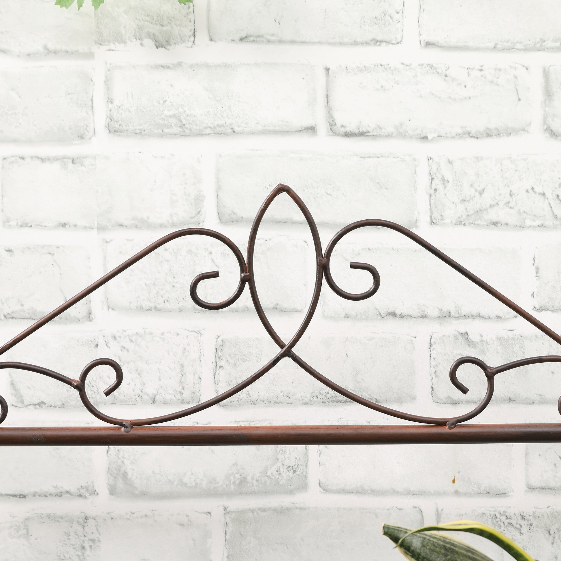 Outsunny 3 Tier Stair Style Metal Plant Stand, Flower Pot Holder Display Shelf, Storage Organizer Rack for Indoor Outdoor Patio Balcony Yard--ChewyGames-ChewyGames