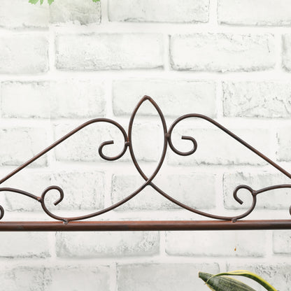 Outsunny 3 Tier Stair Style Metal Plant Stand, Flower Pot Holder Display Shelf, Storage Organizer Rack for Indoor Outdoor Patio Balcony Yard--ChewyGames-ChewyGames
