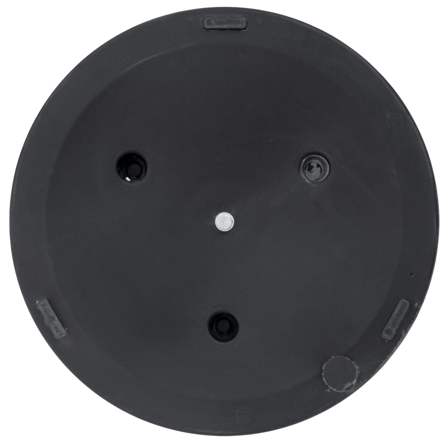 Outsunny 14kg Round Cement Parasol Base Umbrella Weight Stand Holder Fits Φ35mm,Φ38mm,Φ48mm Pole for Patio Outdoor Garden - Black