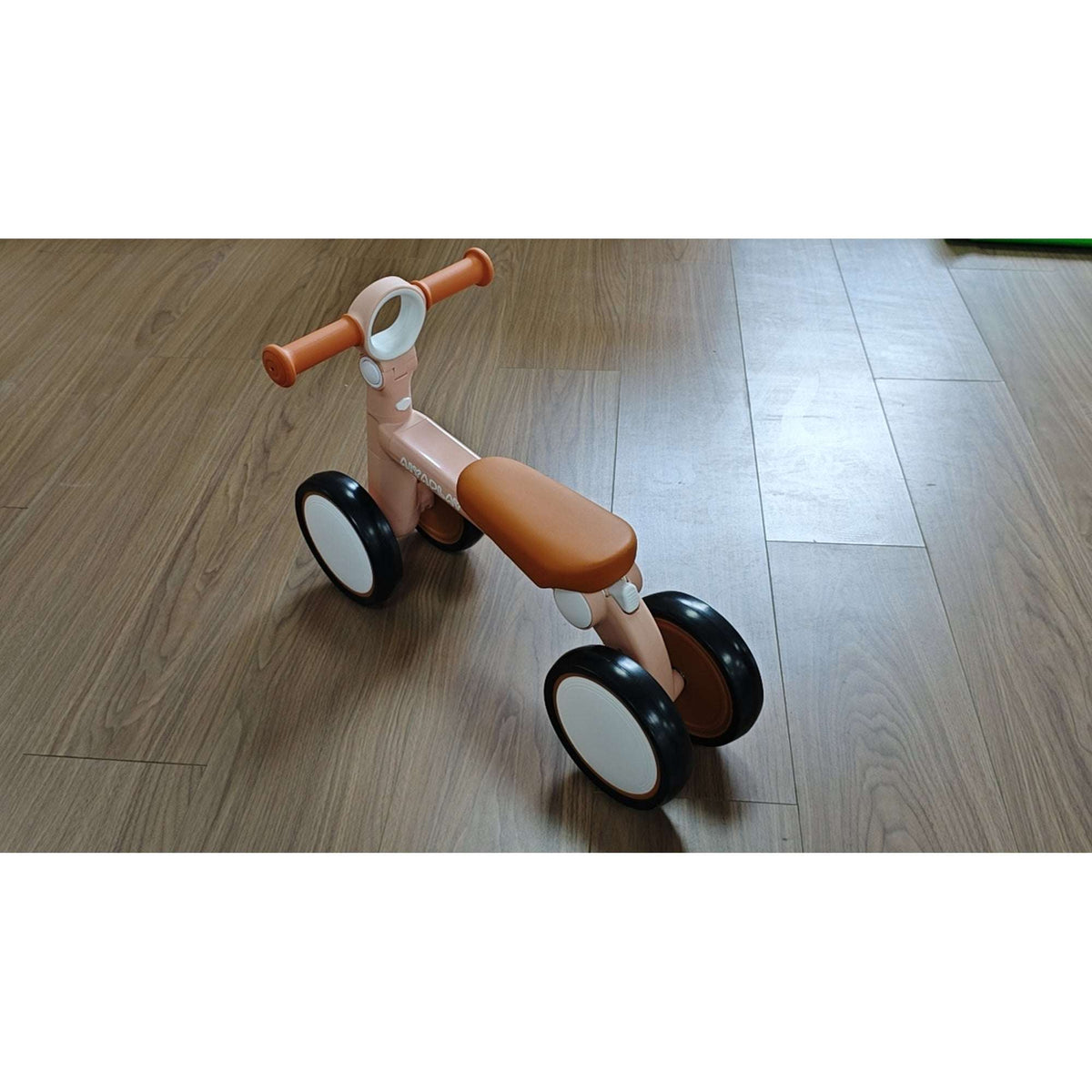 AIYAPLAY Balance Bike, Lightweight Baby Balance Bike with Foldable Design, Adjustable Seat, No Pedal for 1–2 Years, Pink