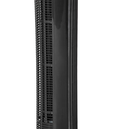 HOMCOM Tower Fan for Bedroom, 30 inch, 6 m/s Powerful Velocity, Standing Floor Fan with 70° Oscillating and 3 Speeds for Home Office Indoor, Black