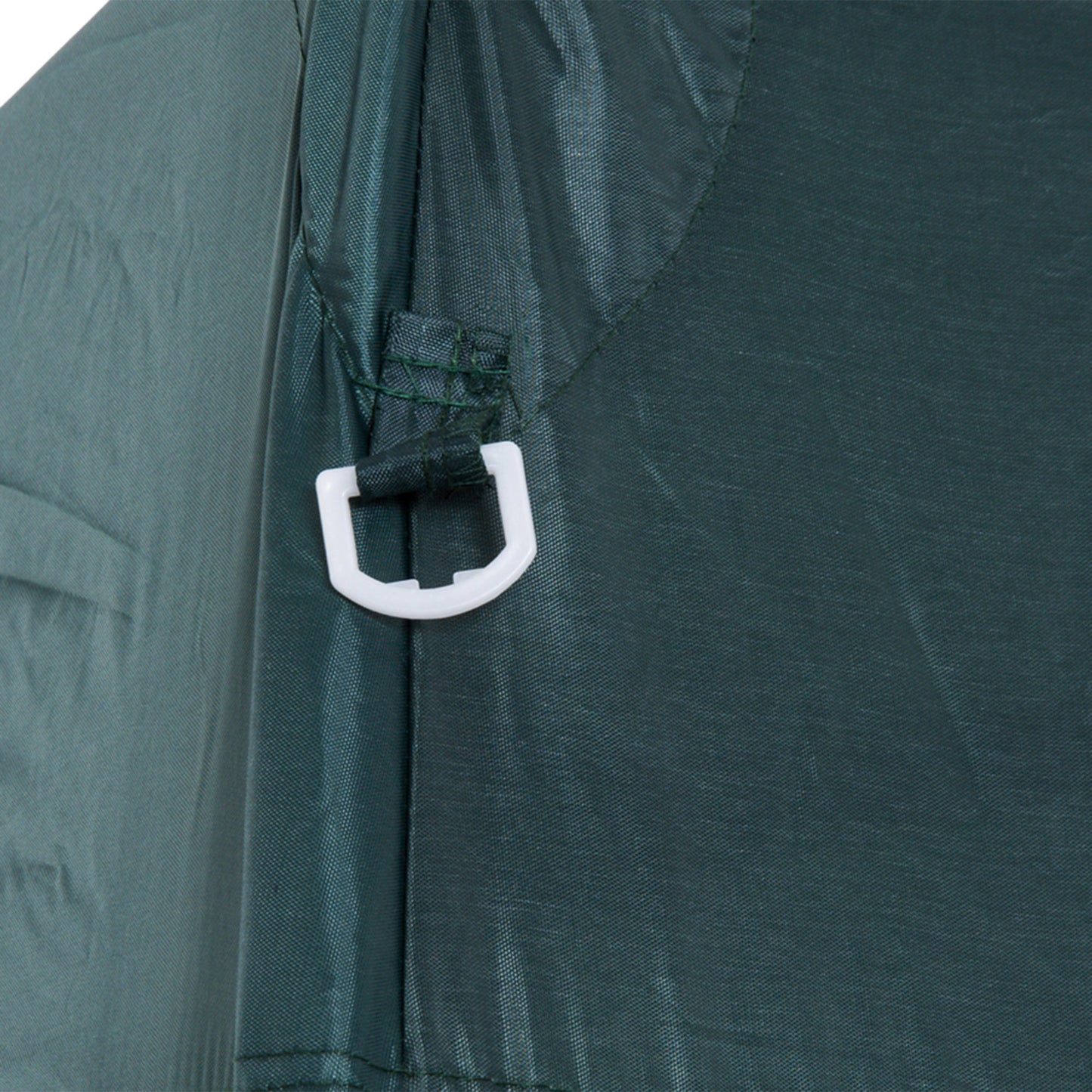 Outsunny 3 M x 3 M Base/ 2.5 M x 2.5 M Top Pop Up Gazebo with Carry Bag, Height Adjustable Slant Leg Party Tent Instant Event Shelter for Garden, Patio, Green
