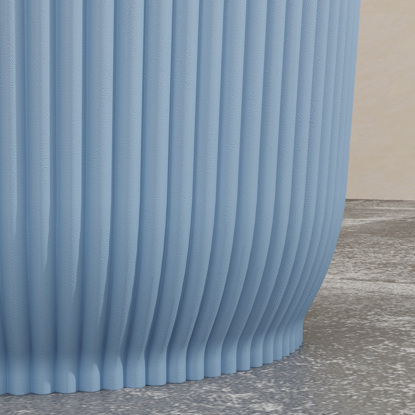 Outsunny Set of Two Ф22cm Planters - Blue