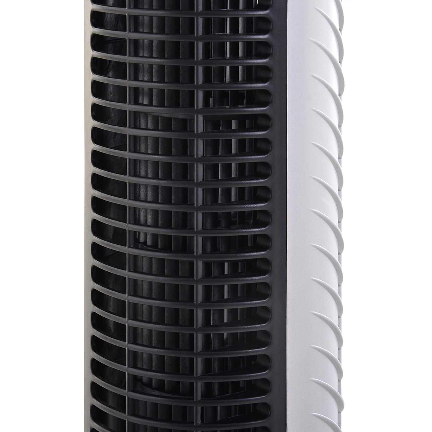 HOMCOM 31 Inch Bladeless Oscillating Tower Fan with 70° Oscillation, Remote Control, 7.5H Timer, 3 Speed 3 Modes, Electric Floor Standing Cooling Fan for Home Bedroom Office, Silver--ChewyGames-ChewyGames