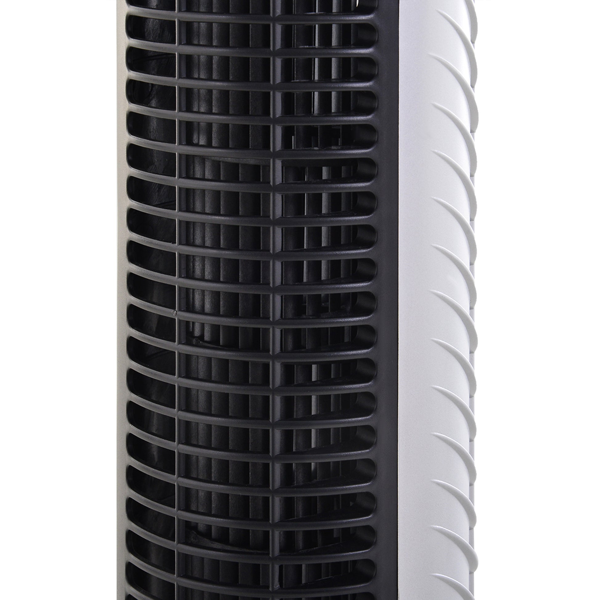 HOMCOM 31 Inch Bladeless Oscillating Tower Fan with 70° Oscillation, Remote Control, 7.5H Timer, 3 Speed 3 Modes, Electric Floor Standing Cooling Fan for Home Bedroom Office, Silver--ChewyGames-ChewyGames