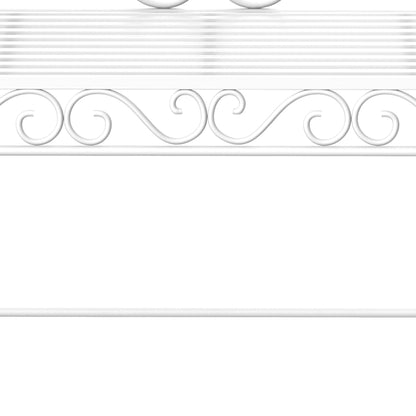 Outsunny Heavy-Duty Garden Bench-White
