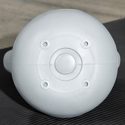 SPORTNOW Kettlebell, 16kg Kettle Bells with Handle for Home Gym Weight Lifting and Strength Training, Green and Grey