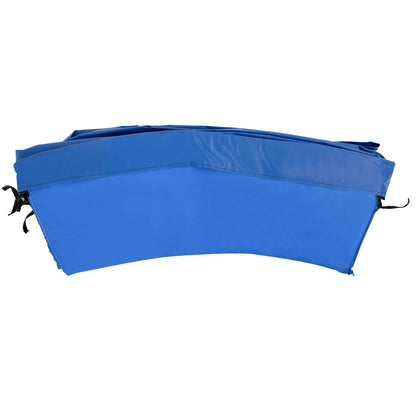 HOMCOM 8ft Trampoline Pad, Φ244cm Trampoline Accessories Surround Pad Thick Foam Pads Padding Replacement Spare, Blue