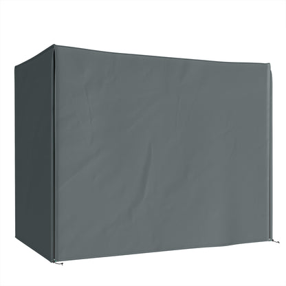 Outsunny 220 x 125cm Three-Seater Swing Chair Protective Cover - Grey